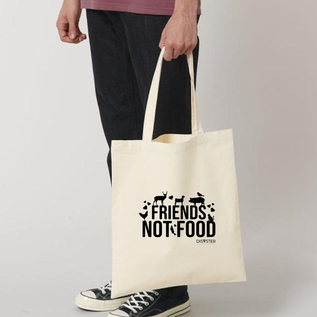 Tote Bag Friends Not Food