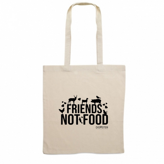 Tote Bag Friends Not Food
