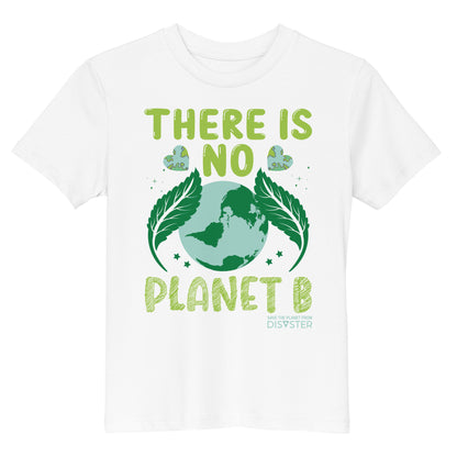 Organic Cotton Kids T Shirt - There is no Planet B White
