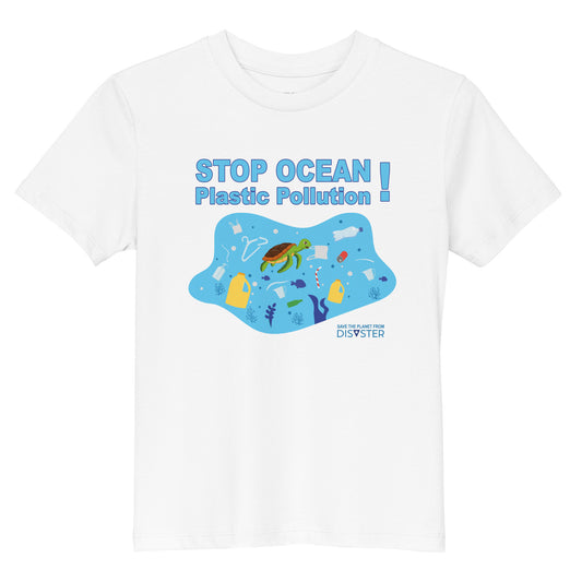 T-Shirt Organic Cotton Kids - Stop Ocean Plastic Pollution !