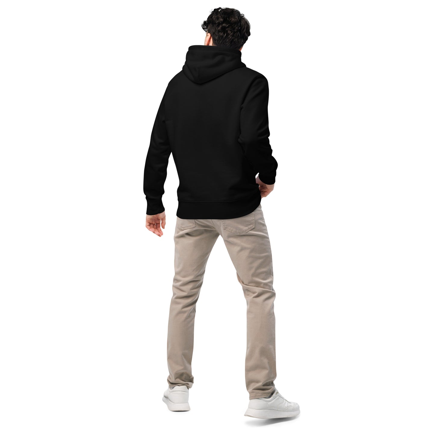 Disaster Logo White - Hoodie (Unisex) 