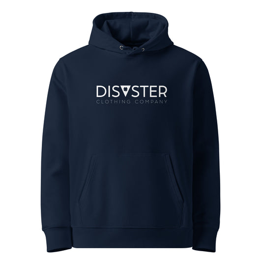 Disaster Logo White - Hoodie (Unisex) 
