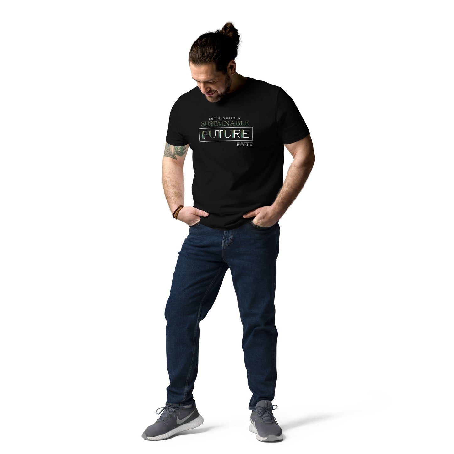 Organic Cotton Unisex T-Shirt - Let's Built a Sustainable Future