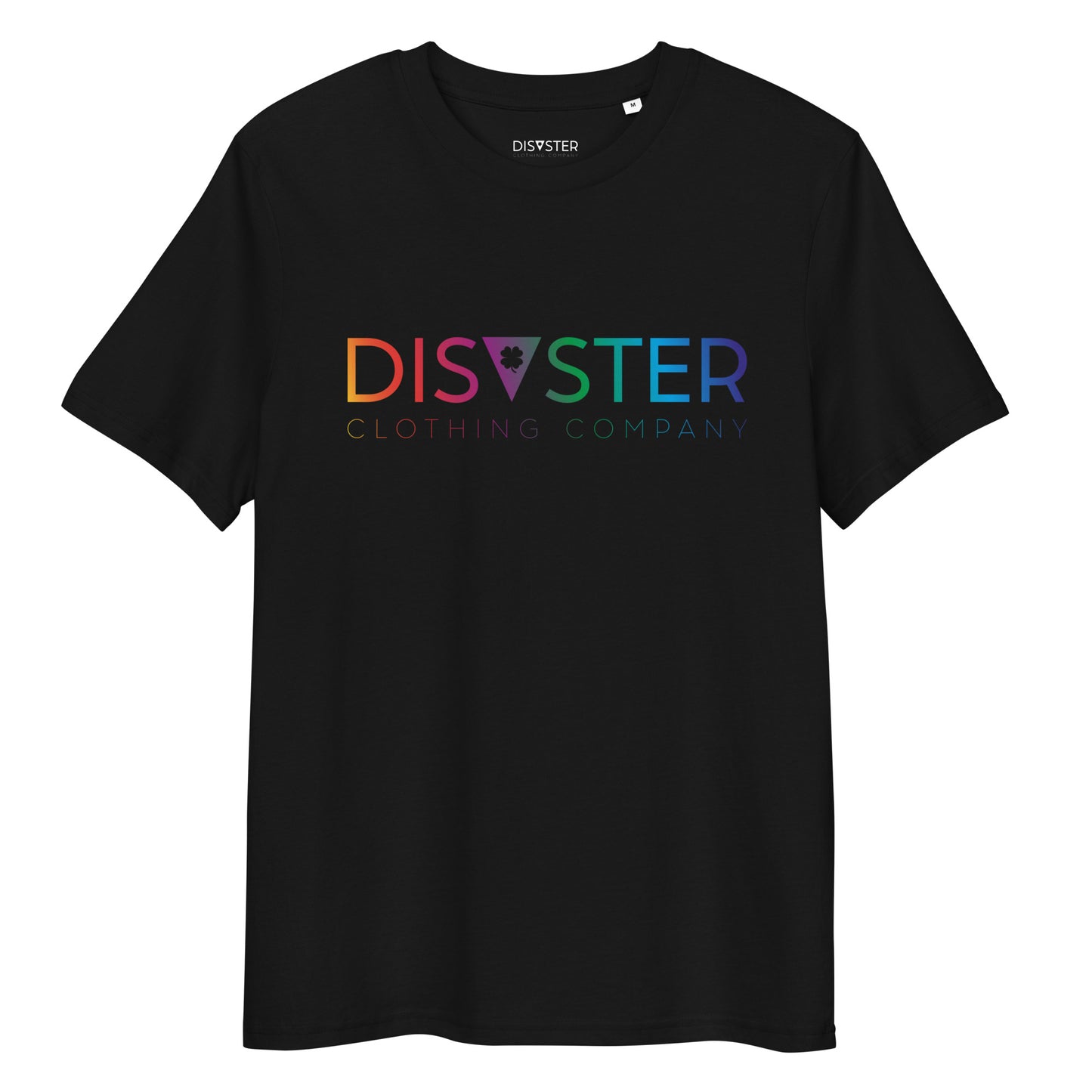 Organic Cotton Unisex T-Shirt - Disaster Logo Colored