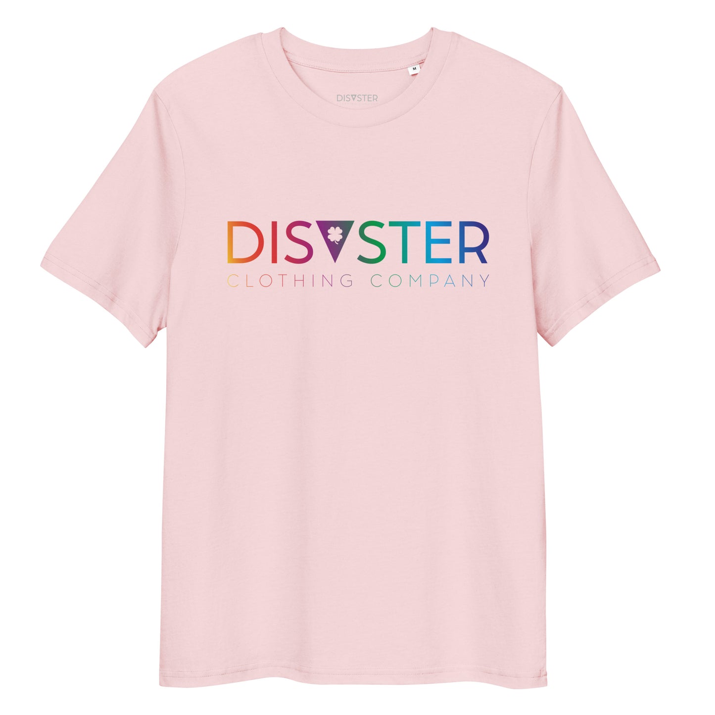 Organic Cotton Unisex T-Shirt - Disaster Logo Colored