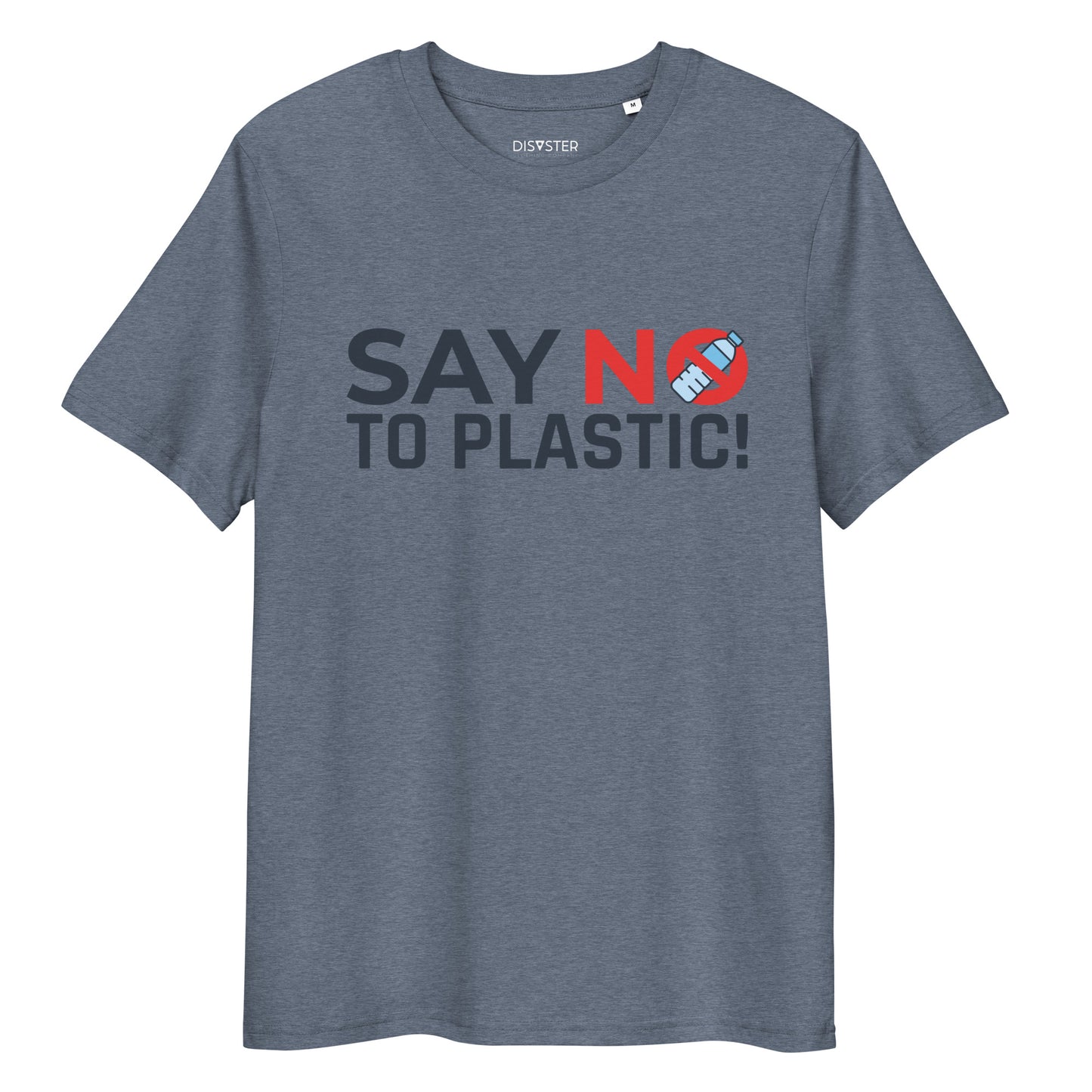 Organic Cotton Unisex T-Shirt - Say No To Plastic