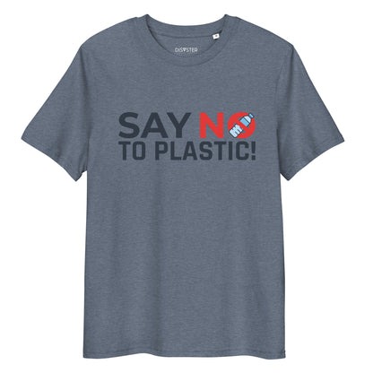 Organic Cotton Unisex T-Shirt - Say No To Plastic