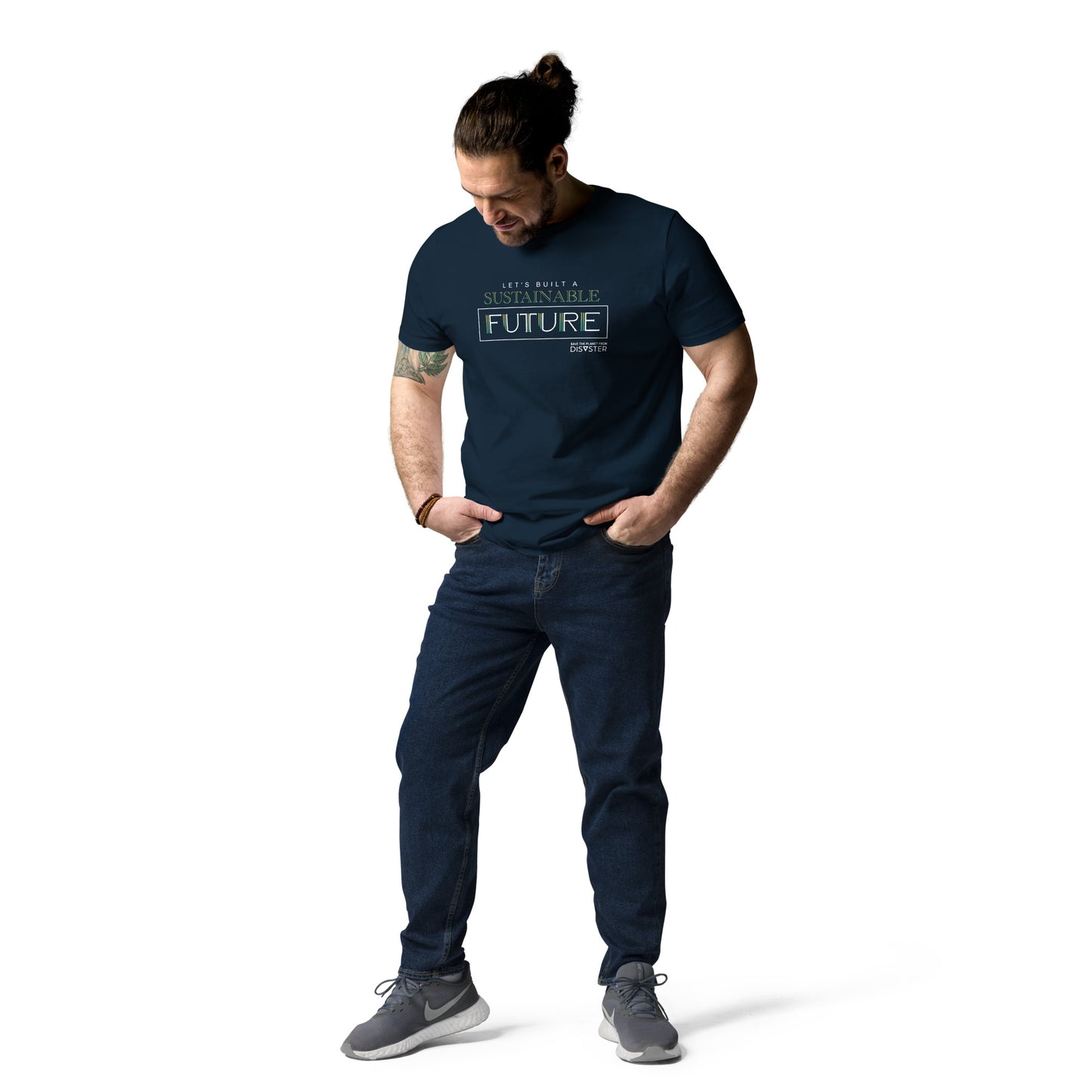 Organic Cotton Unisex T-Shirt - Let's Built a Sustainable Future