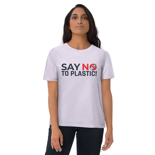 T-Shirt Organic Cotton - Say no To Plastic !