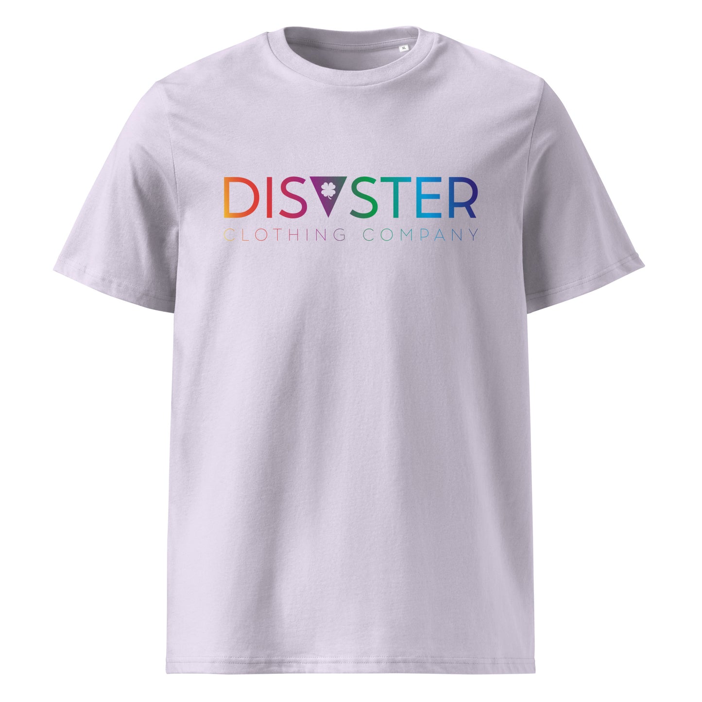 Organic Cotton Unisex T-Shirt - Disaster Logo Colored