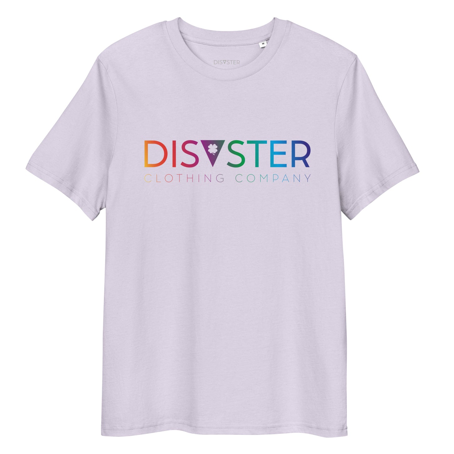 Organic Cotton Unisex T-Shirt - Disaster Logo Colored