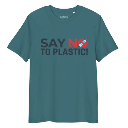 Organic Cotton Unisex T-Shirt - Say No To Plastic